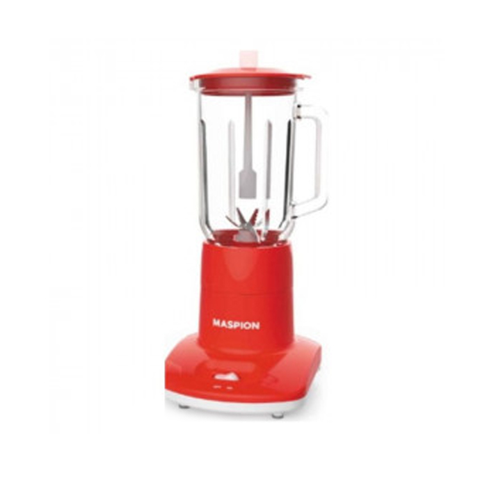 Maspion Blender Gelas Kaca 2in1 1 Liter - MT1262GL | MT-1262 GL - Merah
